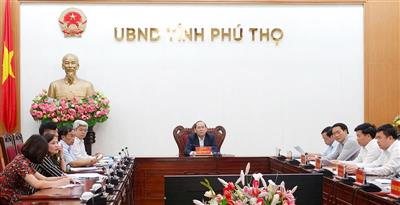 Phú Thọ-Hội nghị trực tuyến Ban Chỉ đạo Tổng điều tra dân số và nhà ở Trung ương
